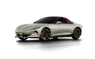 MG Cyberster - Modern Beige with Flare Red roof