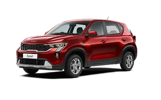 Kia Sonet - Intense Red