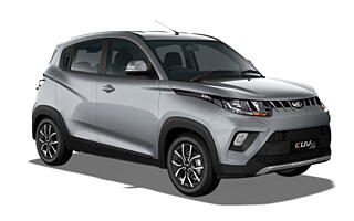 Mahindra KUV100 NXT - Dazzling silver