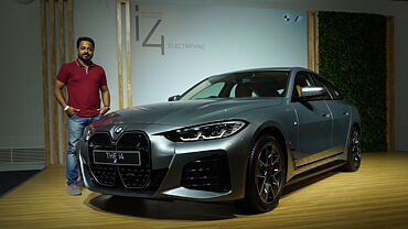 BMW i4 electric sedan — First Look