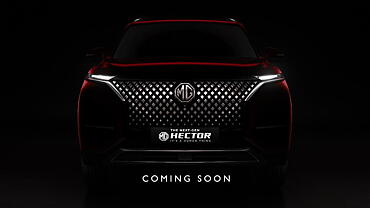 New MG Hector teased again