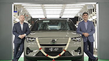 Volvo rolls out locally assembled XC40 Recharge from Bangalore plant 