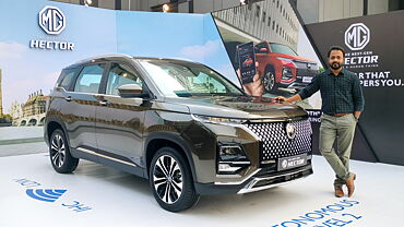 2023 MG Hector facelift — First Look CT