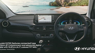 Hyundai Exter interior officially revealed