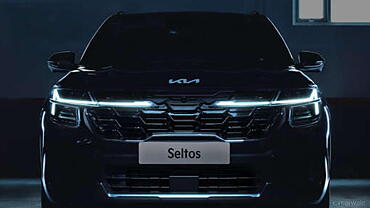 Kia Seltos facelift teased officially ahead of its launch