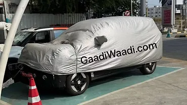 Kia Carens EV Spotted Charging: Reveals ADAS Sensors