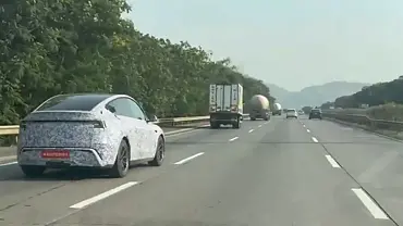 Tesla Model Y Spotted Testing in India