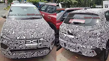 Renault Kwid EV Spied on Indian Roads