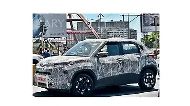Tata Punch Facelift Spied Testing