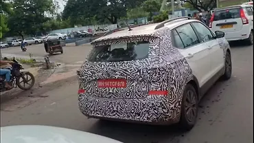 Updated Volkswagen Taigun spotted testing in India 
