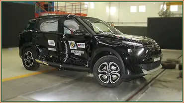 Citroen Aircross Bags 5-Star Bharat NCAP Safety Rating