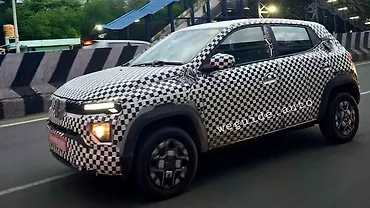 Renault Kwid Spied Again, Is This the EV or ICE Facelift?