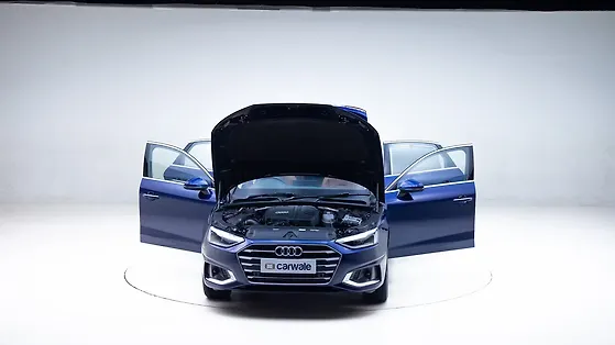 Audi A4 open door view