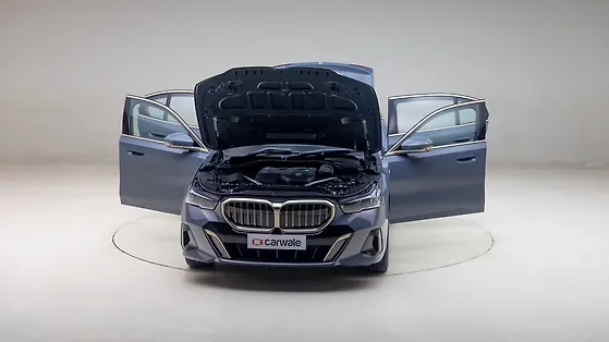 BMW 5 Series open door view