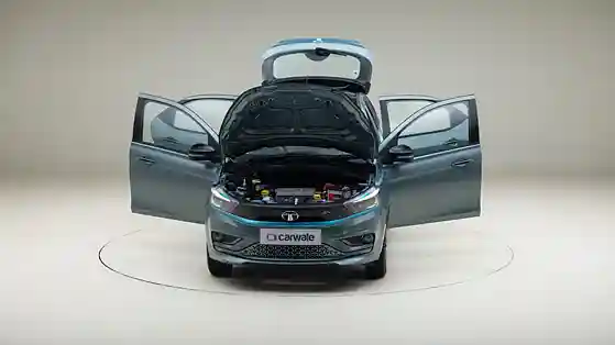 Tata Tiago EV open door view
