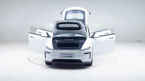 Tesla Model Y open door view