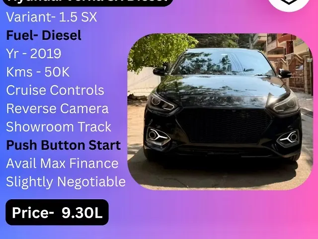 Used 2019 Hyundai Verna in Hyderabad