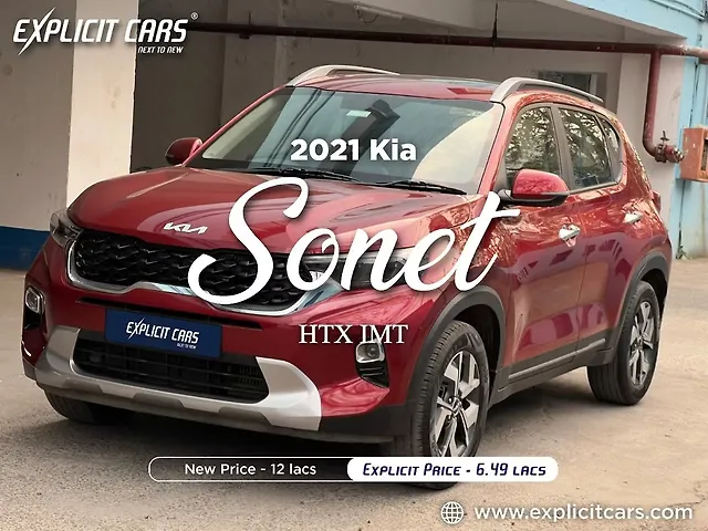 Used Kia Sonet [2020-2022] HTX 1.0 iMT in Kolkata