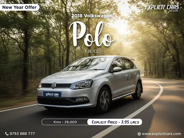 Used 2018 Volkswagen Polo in Kolkata Used 2018 Volkswagen Polo in Kolkata