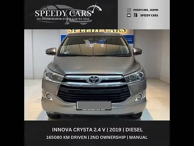 Used 2019 Toyota Innova Crysta in Jaipur