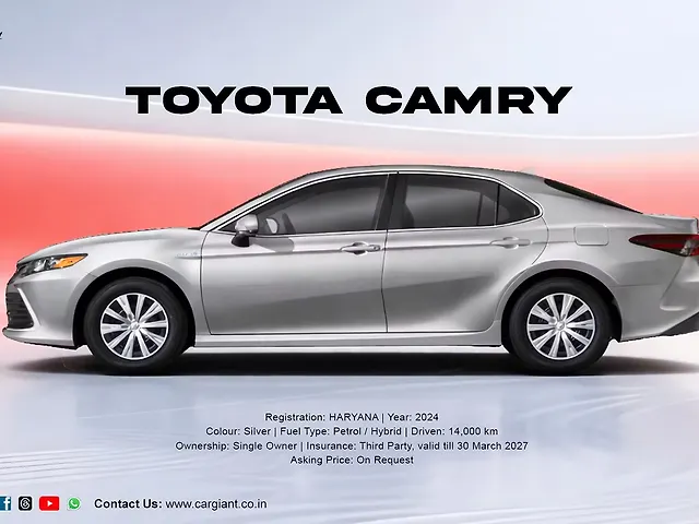 Used 2024 Toyota Camry in Delhi