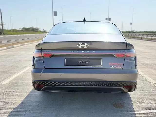 Used Hyundai Verna [2023-2026] SX (O) Turbo Petrol 1.5L Turbo Automatic (DCT) in Surat