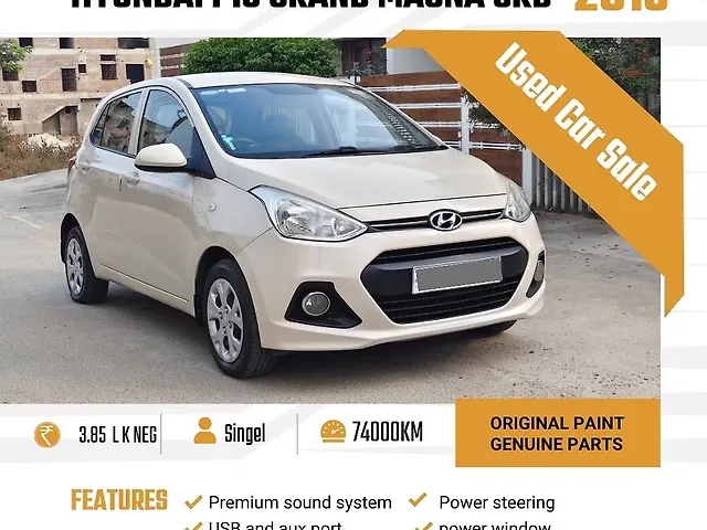 Used 2013 Hyundai Grand i10 in Shimoga