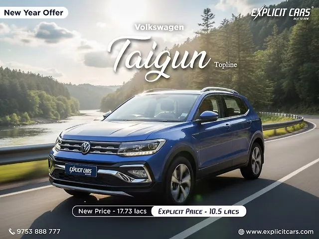 Used 2022 Volkswagen Taigun in Kolkata Used 2022 Volkswagen Taigun in Kolkata