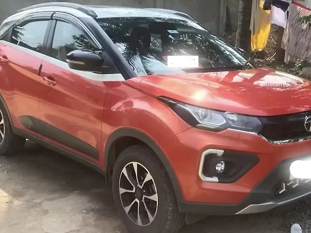 Tata Nexon Xz Plus Diesel Dual Tone Second Hand 2020 Tata Nexon XZ Plus (O) Diesel Dual Tone for sale at Rs