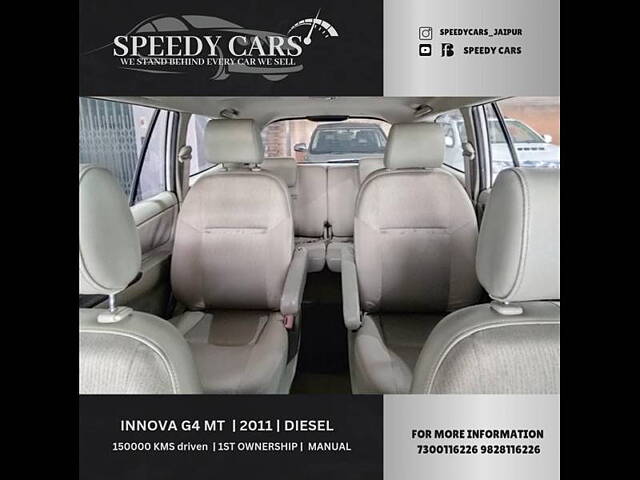 Used Toyota Innova [2009-2012] 2.5 GX 8 STR BS-IV in Jaipur