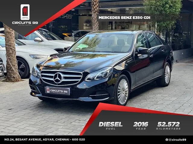 Used 2016 Mercedes-Benz E-Class in Chennai