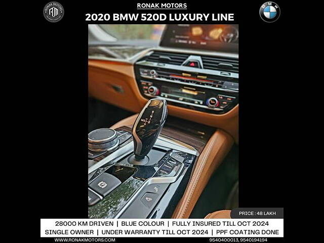 Used BMW 5 Series [2017-2021] 520d Luxury Line [2017-2019] in Delhi