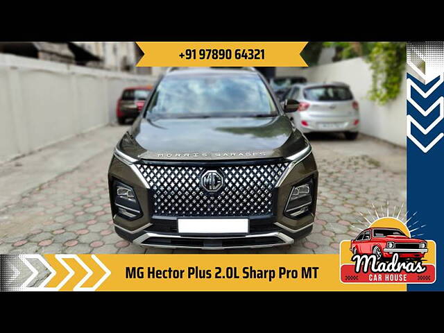 Used MG Hector Plus Sharp Pro 2.0 Turbo Diesel 7 STR [2023] in Chennai