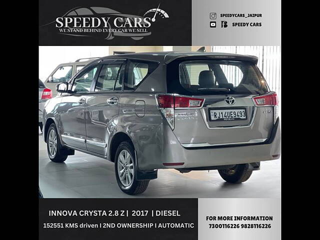 Used Toyota Innova Crysta [2016-2020] 2.8 ZX AT 7 STR [2016-2020] in Jaipur