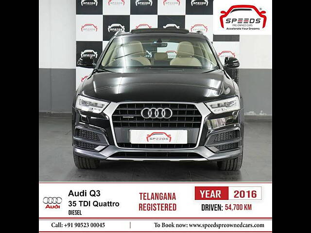 Used Audi Q3 [2017-2020] 35 TDI quattro Technology in Hyderabad