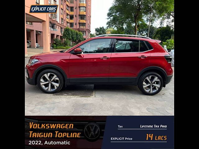 Used Volkswagen Taigun [2021-2023] Topline 1.0 TSI AT in Kolkata