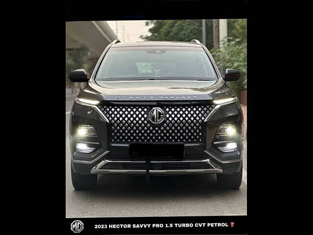 Used MG Hector Savvy Pro 1.5 Turbo Petrol CVT [2023] in Delhi