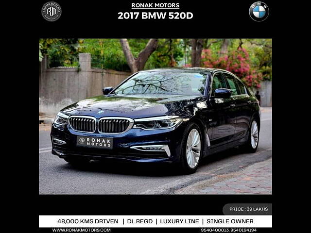 Used BMW 5 Series [2017-2021] 520d Luxury Line [2017-2019] in Delhi