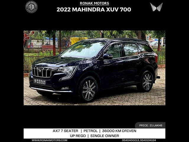 Used Mahindra XUV700 AX 7 Petrol AT 7 STR [2021] in Chandigarh