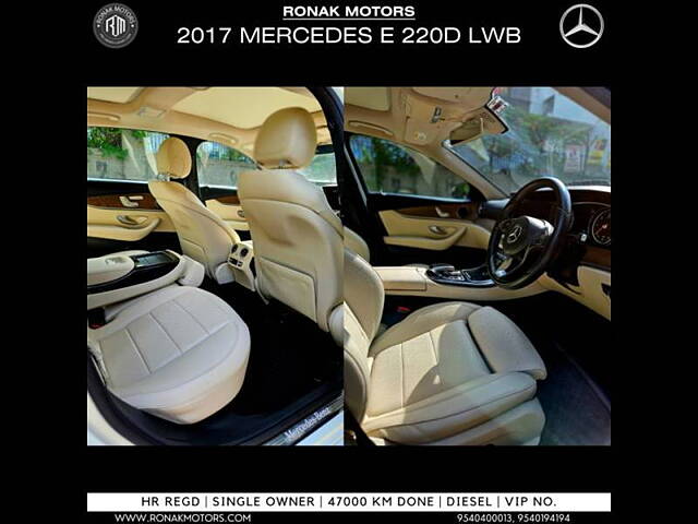 Used Mercedes-Benz E-Class [2017-2021] E 220 d Avantgarde in Chandigarh