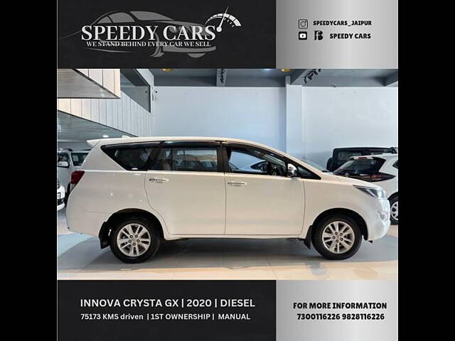 Used Toyota Innova Crysta [2016-2020] 2.4 G 7 STR [2016-2017] in Jaipur