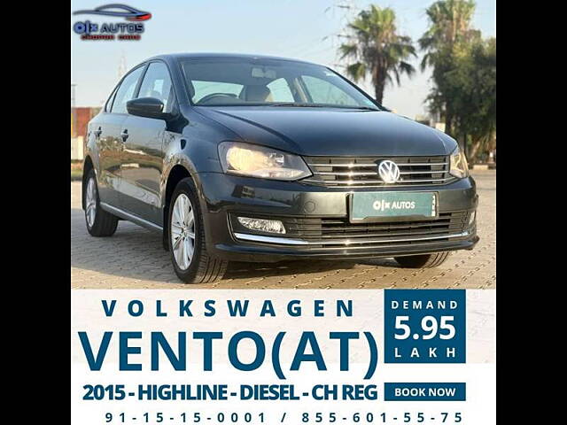 Used 2015 Volkswagen Vento in Mohali