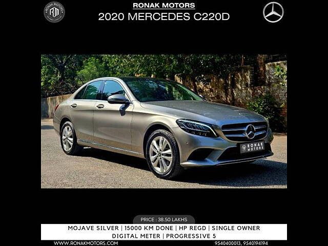 Used Mercedes-Benz C-Class [2018-2022] C 220d Progressive [2018-2019] in Chandigarh