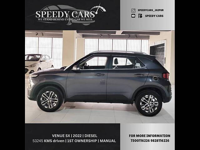 Used Hyundai Venue [2019-2022] SX 1.5 CRDi in Jaipur