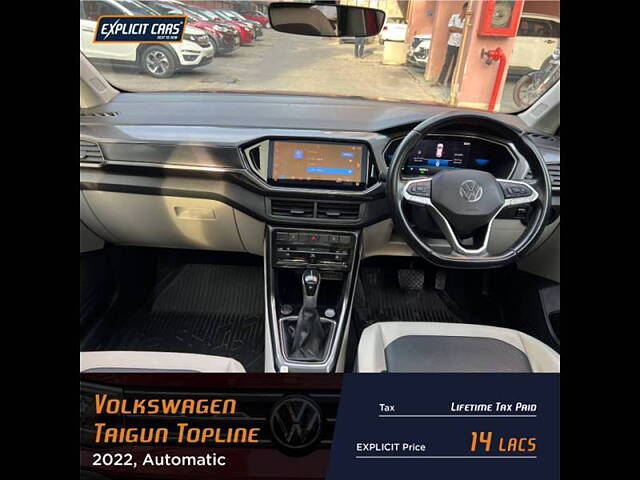 Used Volkswagen Taigun [2021-2023] Topline 1.0 TSI AT in Kolkata