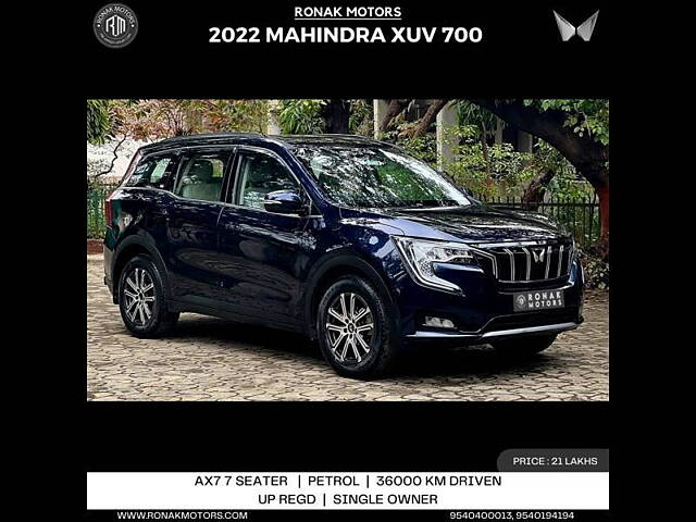 Used Mahindra XUV700 AX 7 Petrol AT 7 STR [2021] in Chandigarh