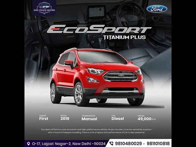 Used Ford EcoSport [2015-2017] Titanium+ 1.5L TDCi Black Edition in Delhi