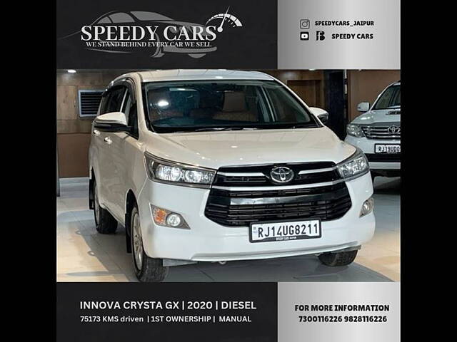 Used Toyota Innova Crysta [2016-2020] 2.4 G 7 STR [2016-2017] in Jaipur