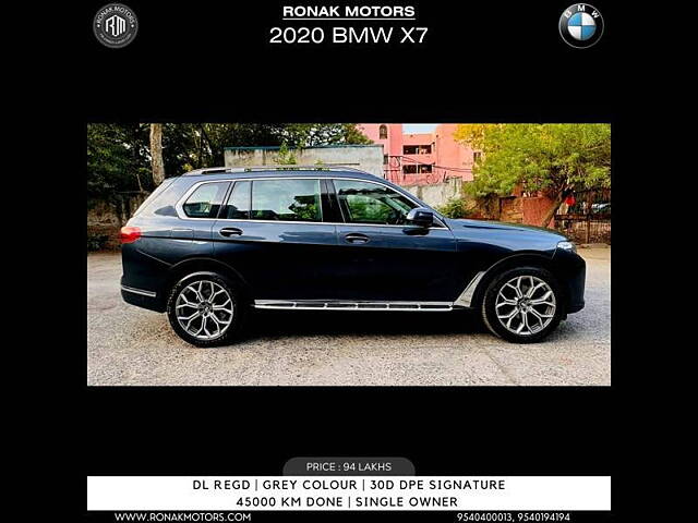 Used BMW X7 [2019-2023] xDrive30d DPE Signature [2019-2020] in Chandigarh