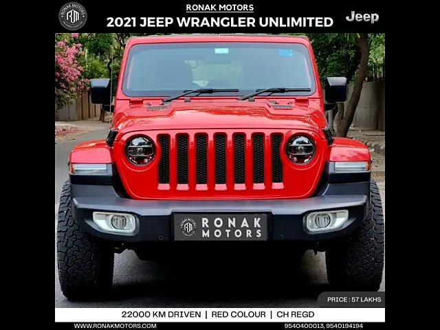 Used 2021 Jeep Wrangler in Delhi